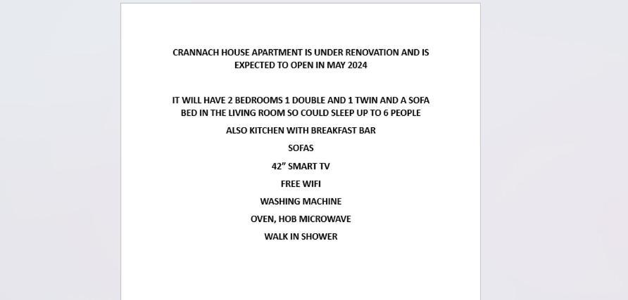 Crannach House Apartment Ballater Esterno foto